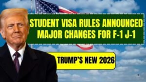 Trump’s New 2026 Student Visa Rules: Major Changes for F-1, J-1, and M-1 Students Explained